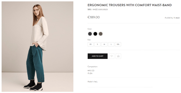 Ergonomic Trousers